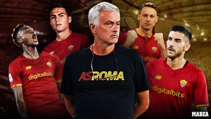 HLV của CLB AS Roma là Jose Mourinho