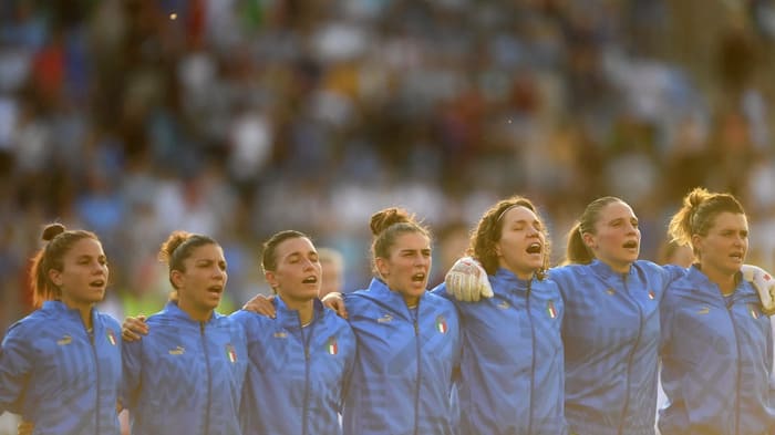 Giugliano thuộc đội tuyển Ý tại FIFA World Cup Nữ