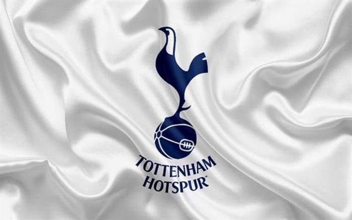 Logo của Tottenham Hotspur bao gồm hình ảnh một con gà trống (Cockerel) đứng trên một quả bóng.