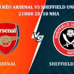 Soi kèo Arsenal Vs Sheffield United 21h00 ngày 28/09, giải Ngoại Hạng Anh